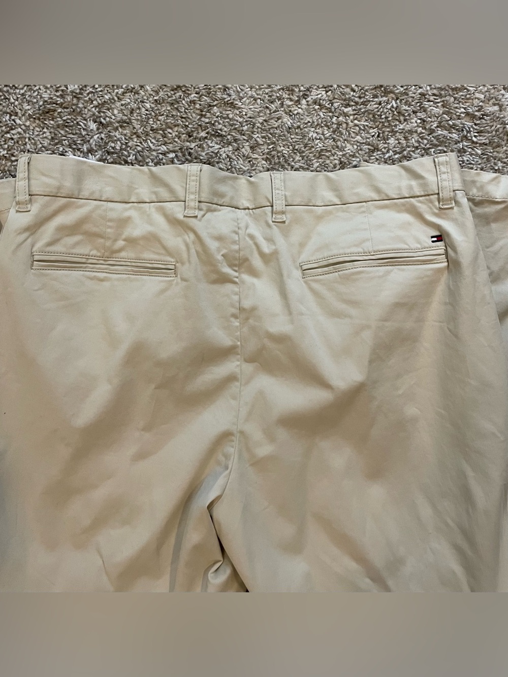 Tommy Hilfiger Adaptive Velcro Magnetic Fly and Leg Closures Tan 34x32 - Picture 4 of 8